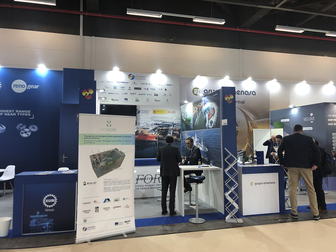 Presence of the HYSHORE project at the SMM Exhibition in Hamburg