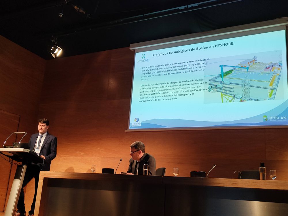 Presentación del proyecto HYSHORE en el Foro Sectorial del Hidrógeno el pasado 6 de junio en el BEC