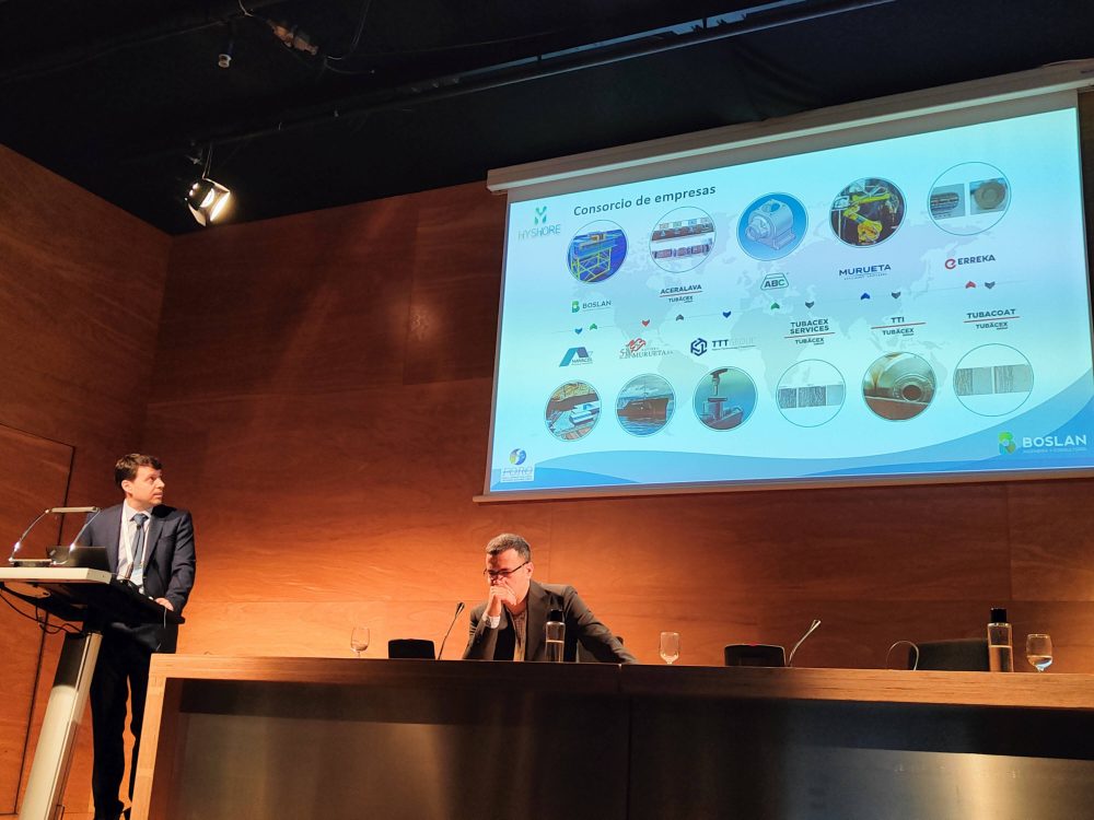 Presentación del proyecto HYSHORE en el Foro Sectorial del Hidrógeno el pasado 6 de junio en el BEC